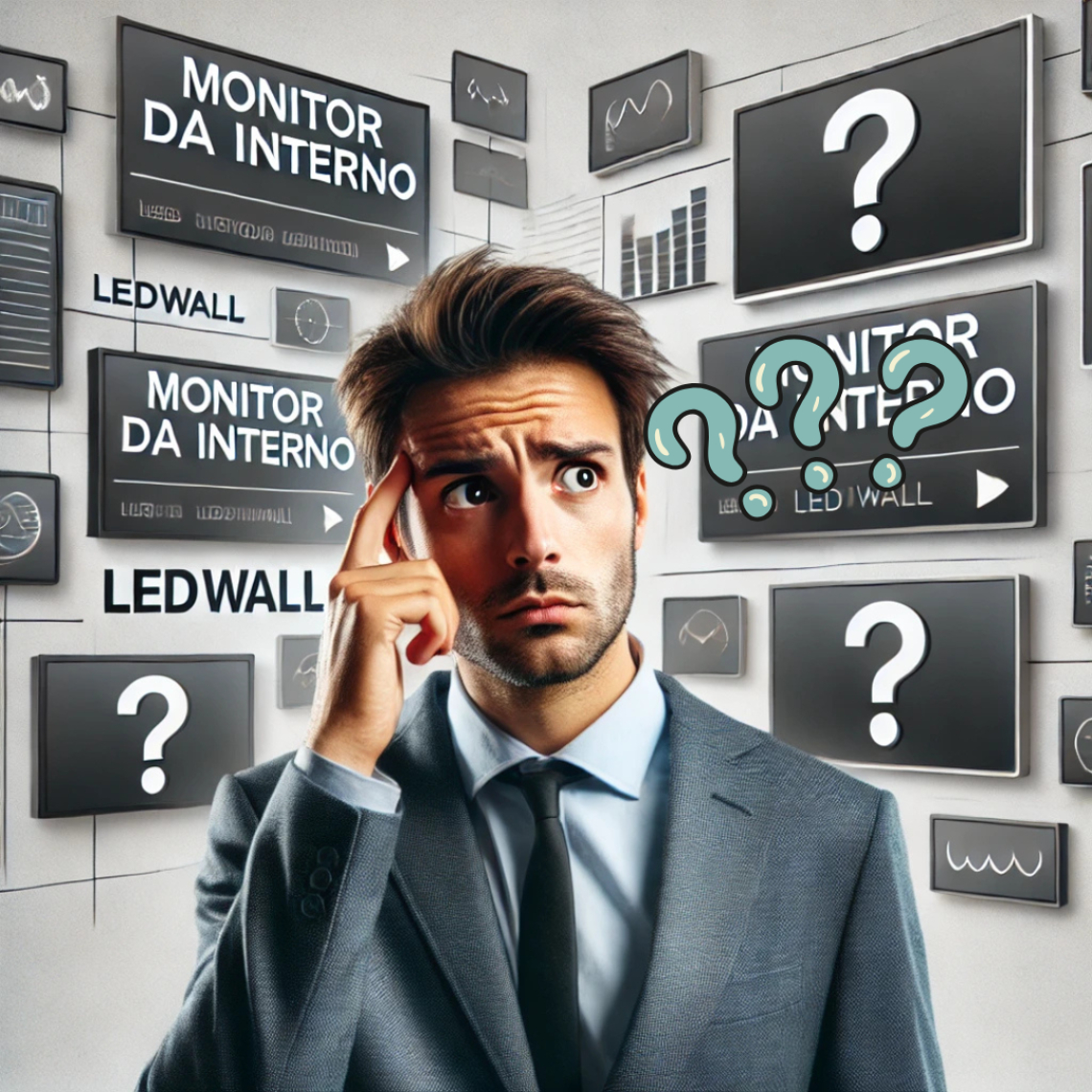 Digital Signage e Ledwall: Guida tra Monitor da Interno, da Vetrina e da Esterno